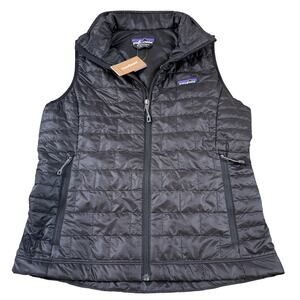 NWT Patagonia Women’s M Nano Puff Insulated Vest Black Style 84247 Winter